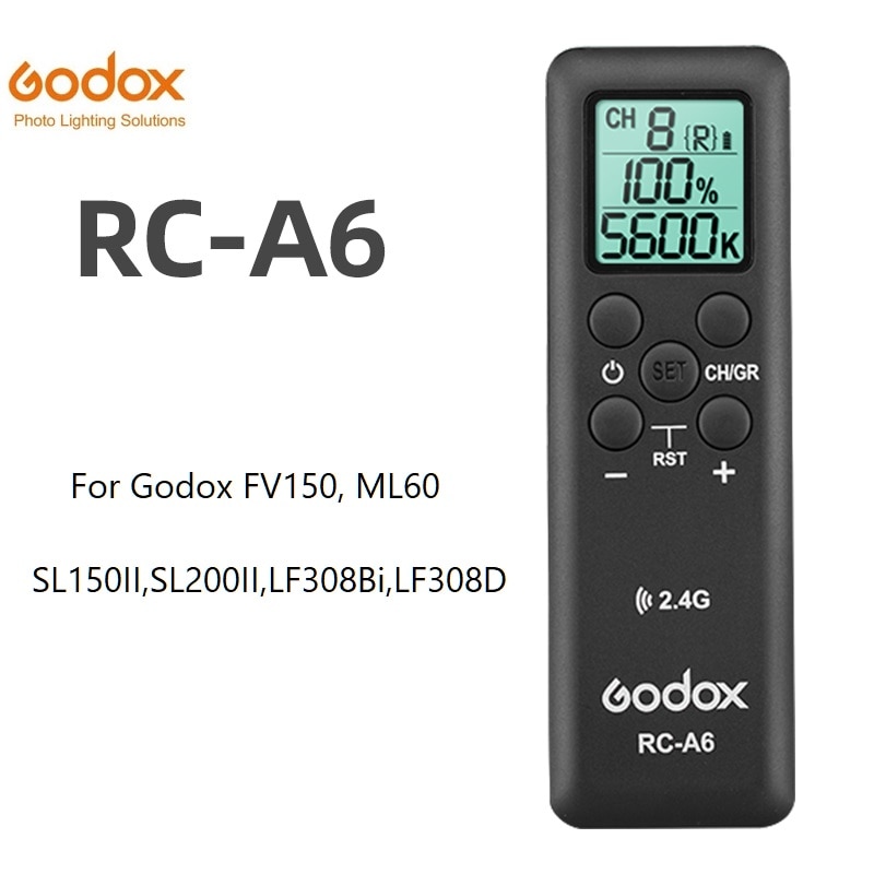 Godox RC-A6   2.4GHz  Godox SL150II SL2..